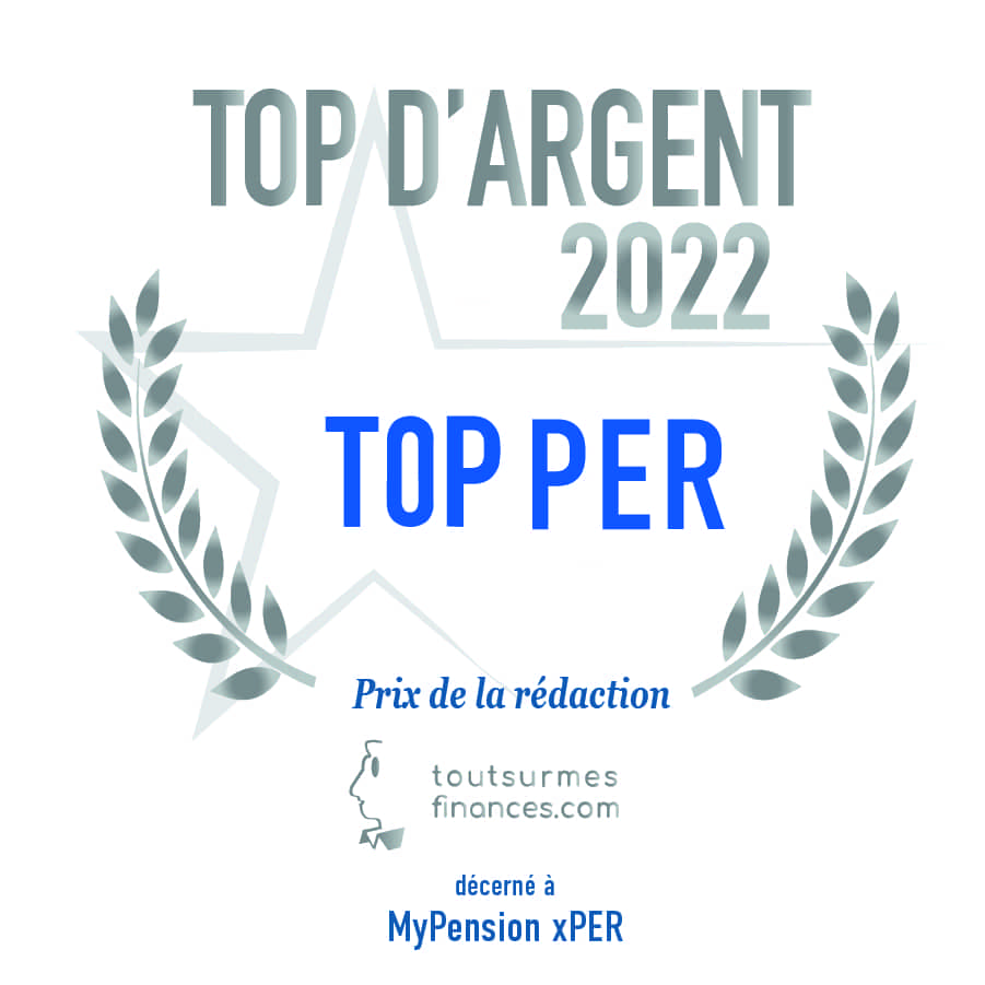 TOP PER 2022 Prix de la rédaction ARGENT - My PENSION xPER