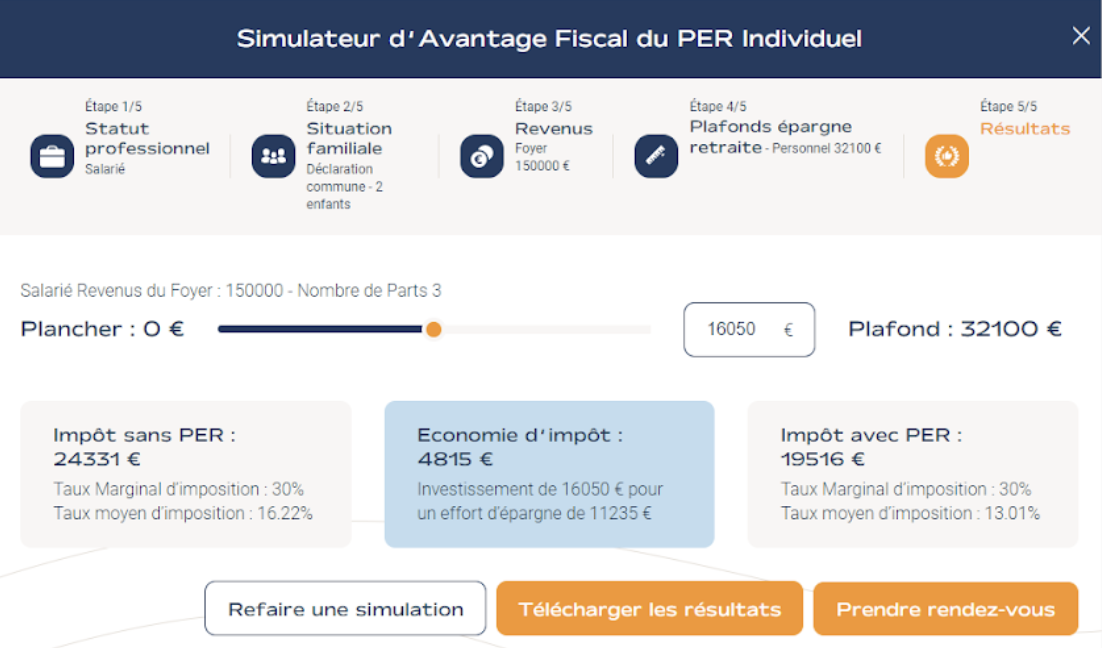 Simulateur My PENSION